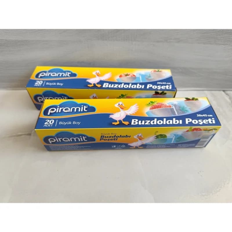 Buzdolabı Poşeti Büyük (20'li Paket)