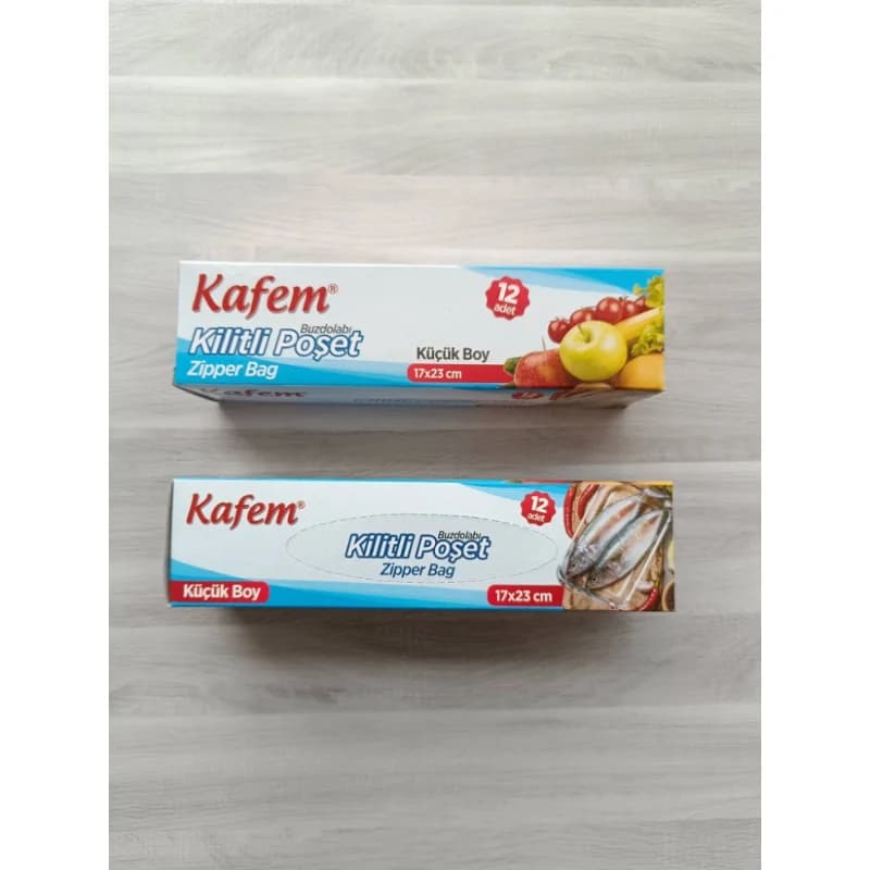Buzdolabı Poşeti Küçük Kilitli (12'li Paket)