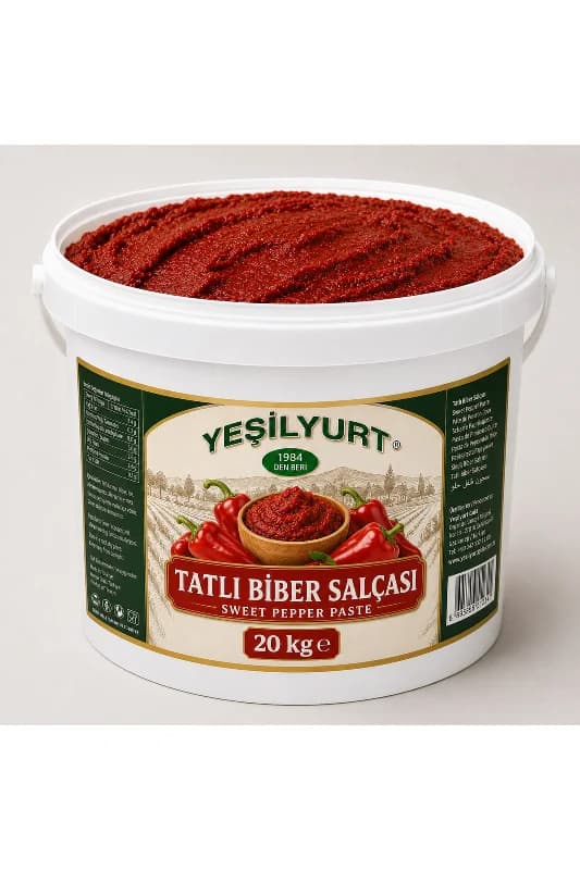 Yeşilyurt Tatlı Biber Salçası