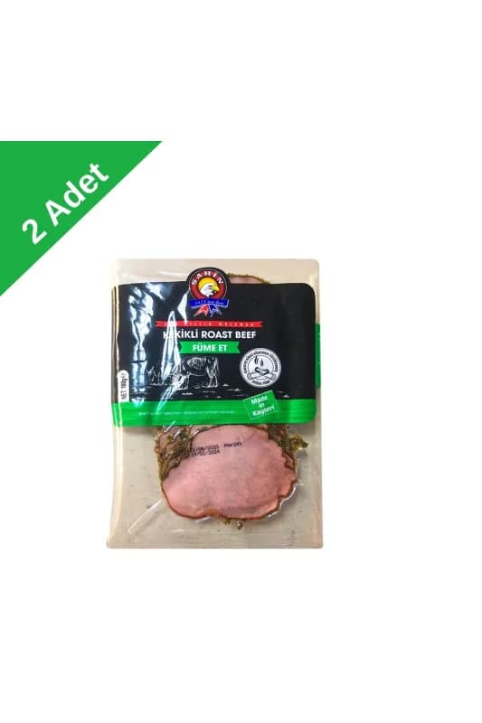 Şahin Kekikli Roast Beef Füme Et 100 g