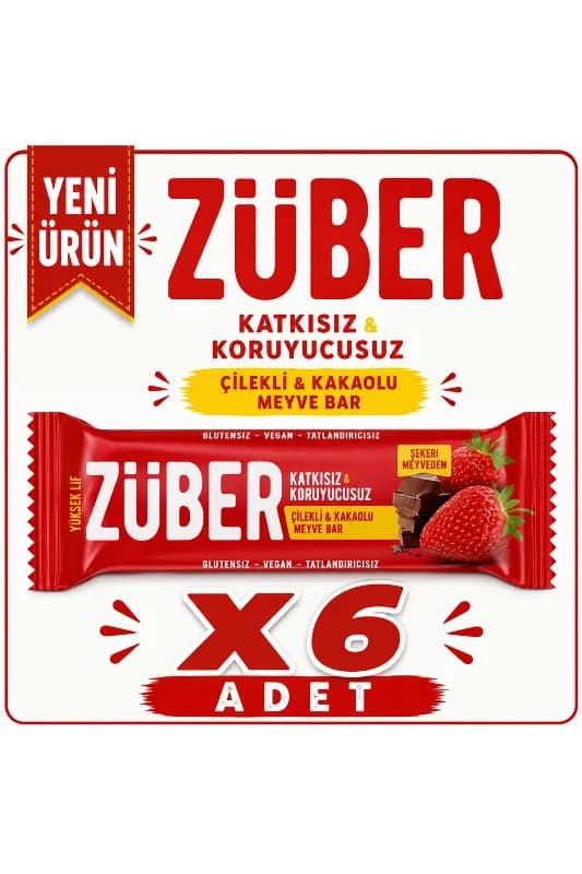 Züber Çilekli ve Kakaolu Bar