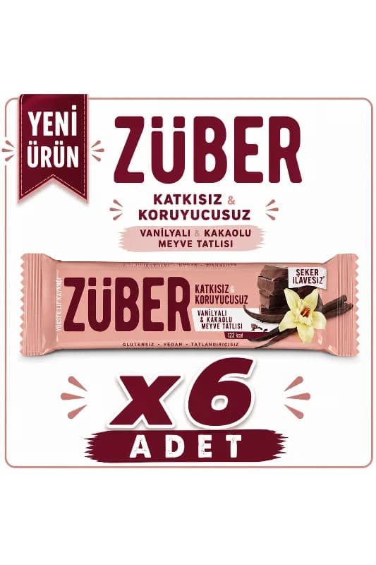 Züber Vanilyalı Kakaolu Bar