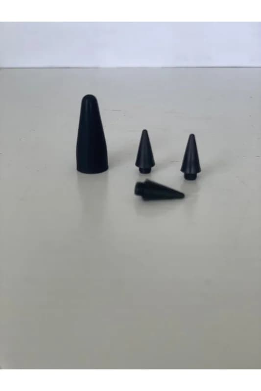 Stylus kalem için kurşun kalem uçları, yedek stylus kalem uçları Siyah (3 adet)