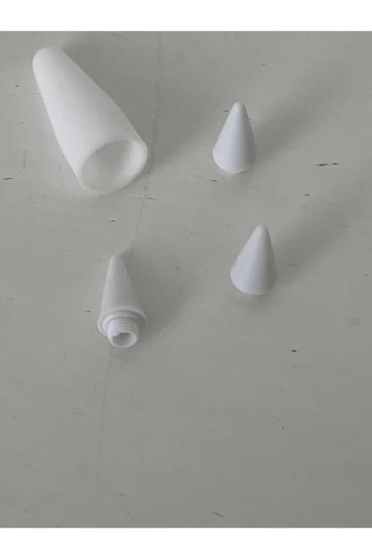 Stylus kalem için kurşun kalem uçları, yedek stylus kalem uçları Beyaz (3 adet)