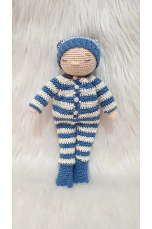 Amigurumi Organik Örgü Oyuncak Uyku Arkadaşı