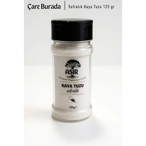 Asır - Sofralık Kaya Tuzu 125 gr