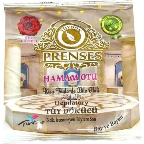 Hamam Otu Gül Kokulu Tüy Dökücü Toz 1 Adet 200 gr