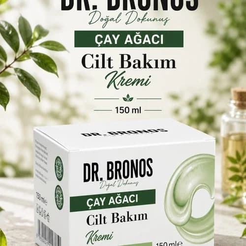 Dr. Bronos - Çay Ağacı Cilt Bakım Kremi 150 Ml