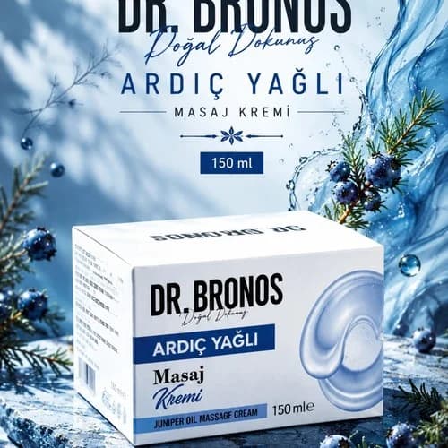 Dr. Bronos - Ardıç Yağlı Masaj Kremi 150 Ml