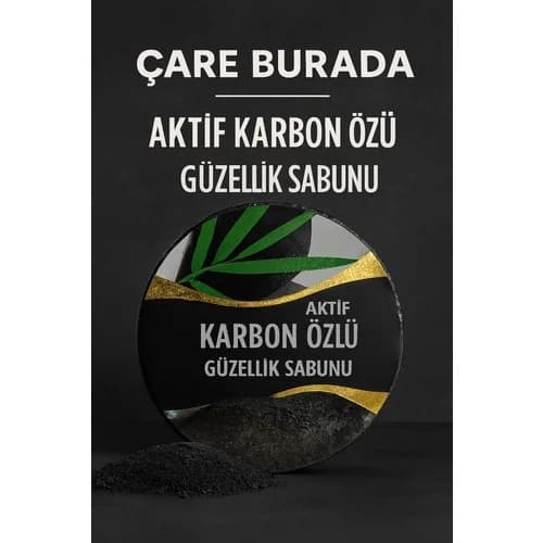 Naumed Biocosmetic - Aktif Karbonlu Özlü Güzellik Sabunu