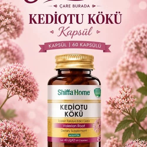 Kediotu Kökü Kapsülü (60 Kapsül)
