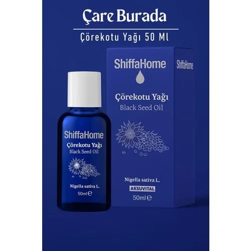 Çörekotu Yağı 50 Ml (Dahilen Kullanıma Uygun)