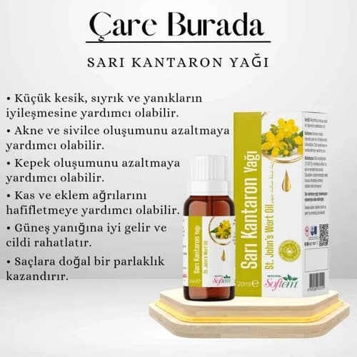 Sarı Kantaron Yağı 20 Ml