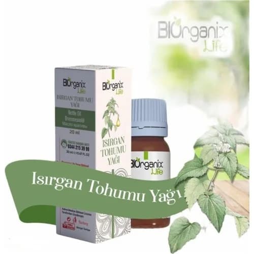 2 Adet Isırgan Tohumu Yağı 20 Ml Bıo