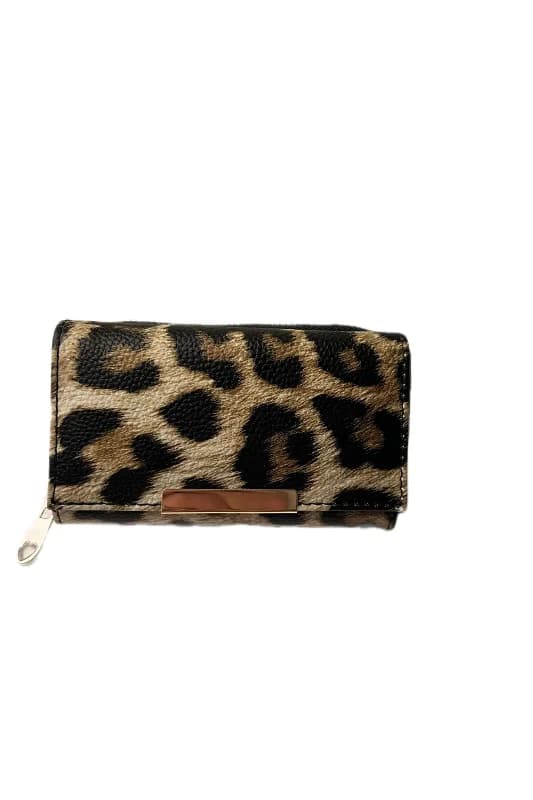 LEOPAR CÜZDAN ÇOK BÖLMELİ PREMİUM KALİTE