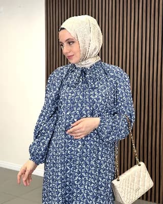 Desenli Pamuklu Tunik