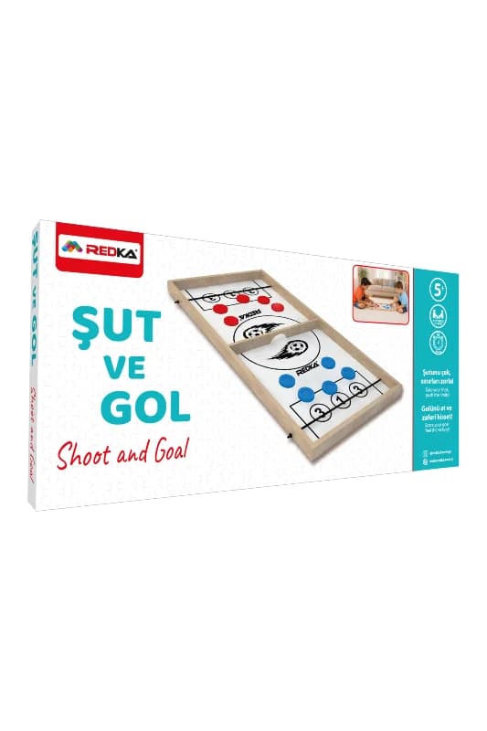 Şut Ve Gol Lastik Fırlatmalı Futbol Hızlı Sapan Masa Futbol
