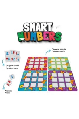 Smart Number Akıllı Sayılar Eğlenceli Grup Oyunu hız ve dikkat