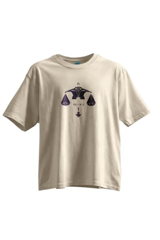 BURÇ KOLEKSİYONU - TERAZİ REGULAR T-SHIRT