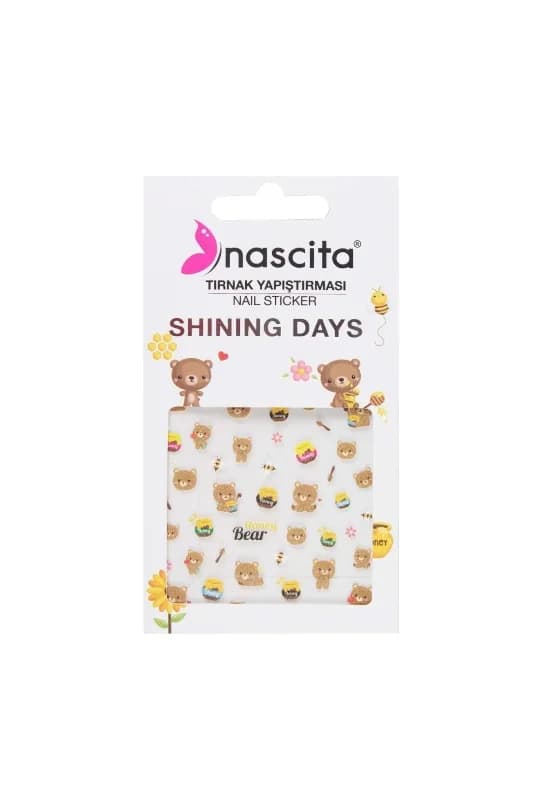 Honey Bear Tırnak Stickerı - 22