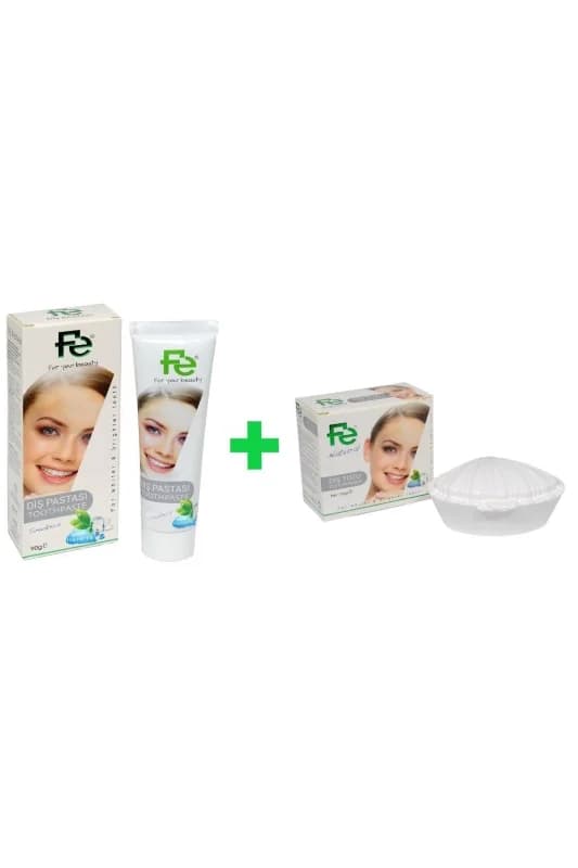 Smokers Beyazlatıcı Diş Pastası 90gr + Naturel Beyazlatıcı Diş Tozu 50gr