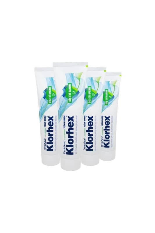 Klorhex Diş Macunu Yoğun Bakım 75 ml x 4