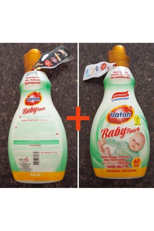 Konsantre Baby Çamaşır Yumuşatıcı 1.440 ml X 2 Lş