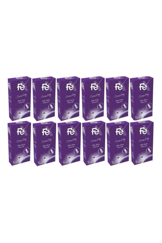 Crowling Üçlü Zevk Prezervatif 12'li (condom) * 12 Paket