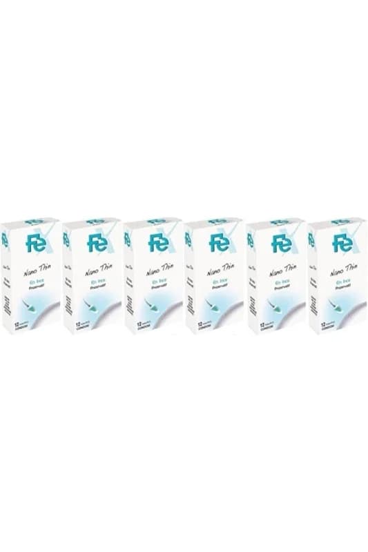 Nano Thin En Ince Prezervatif 12'li (condom) * 6 Paket