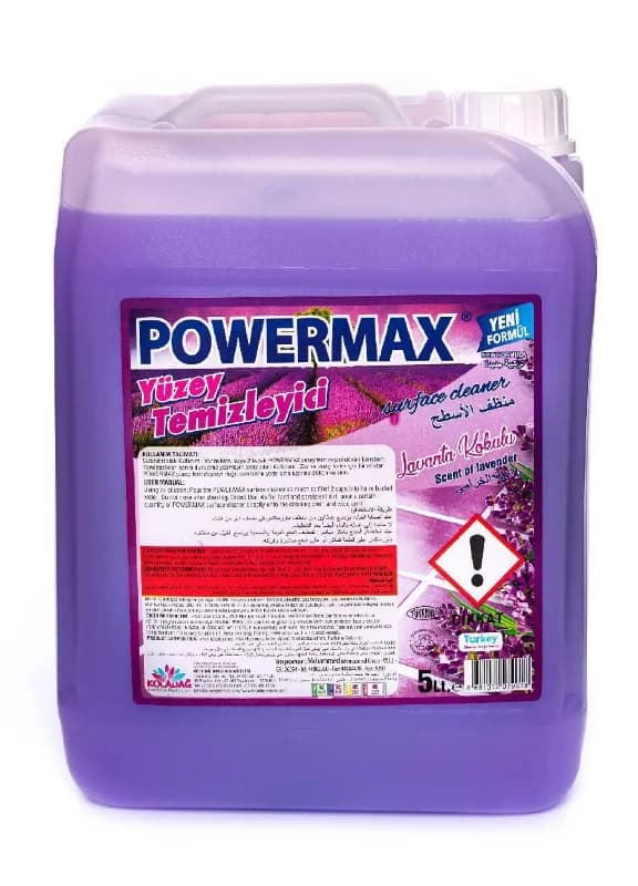 POWERMAX Yüzey Temizleyici Lavanta (5 LT)