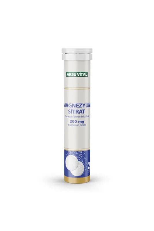 Magnezyum Sitrat Efervesan 20 Tablet M03045