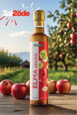 Elma Sirkesi 500 ml - Katkısız, Doğal Fermantasyon