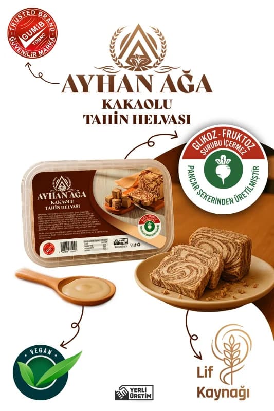 Kakaolu Tahin Helvası 350 GR