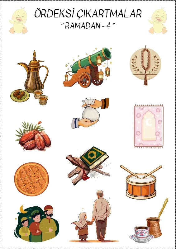 Ramazan - 4 Çıkartma