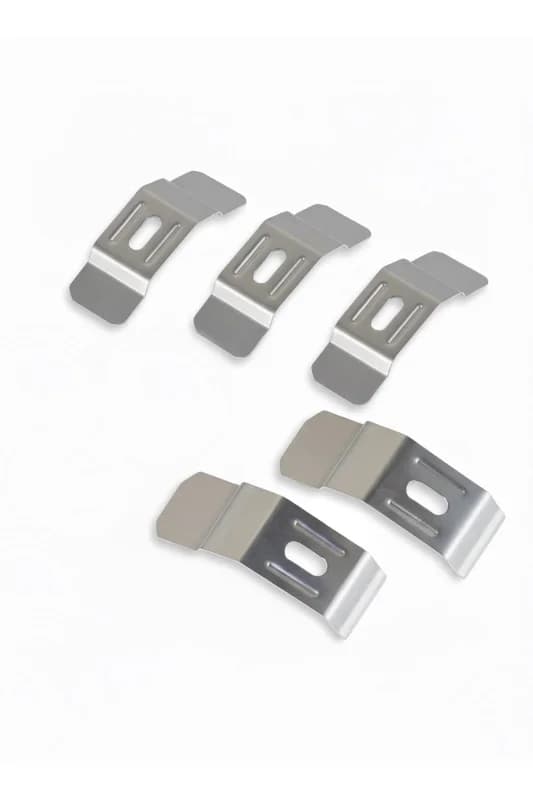 Stor Perde Montaj Aparatı Metal Korniş Aparatı 10 Adet (Taçlı) Kasa 5cm