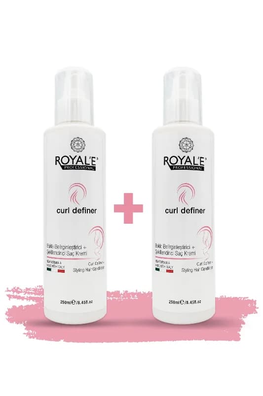 Bukle Belirginleştirici Saç Kremi 2'Li Paket - Curl Definer 250ml+250ml