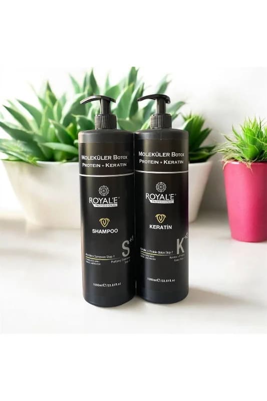 KERATİN MOLEKÜLER BOTOX SET - PROTEİN + KERATİN SET 1000ml