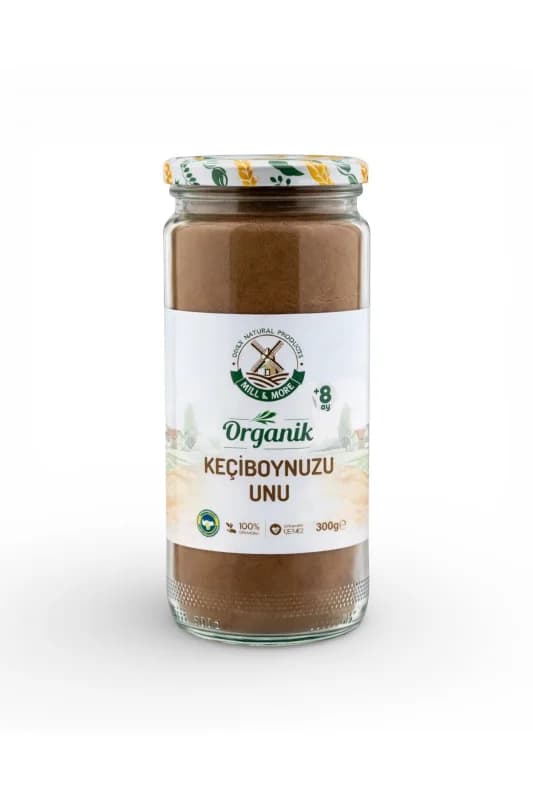 Organik Keçiboynuzu Unu 300 g +8 Ay