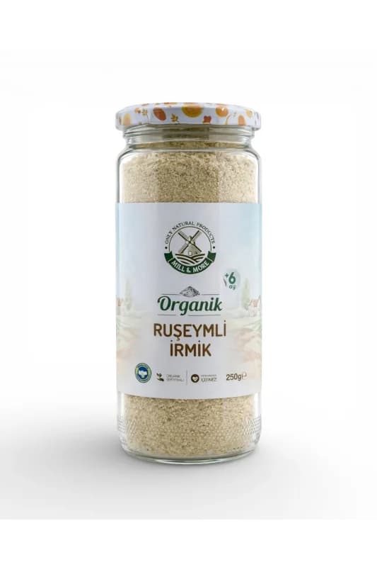 Organik Ruşeymli İrmik 250 g +6 Ay