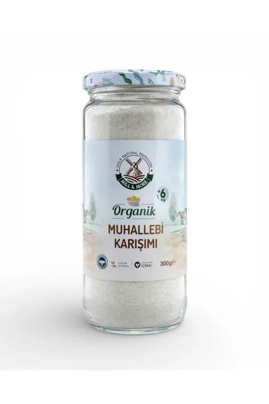 Organik Bebek Muhallebisi 300 g +6 Ay