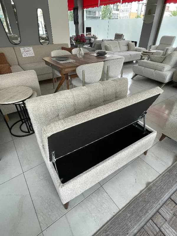 110 cm sandıklı balkon koltuğu