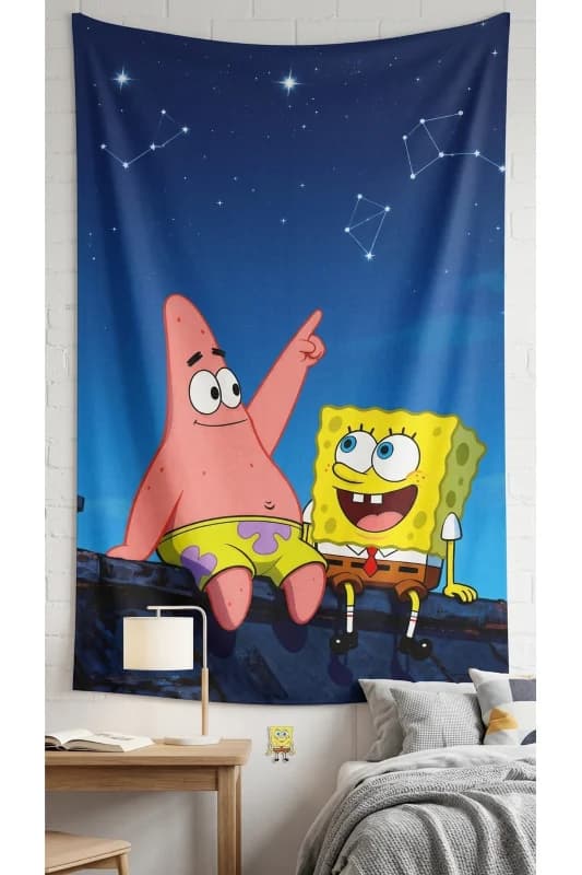 Kaliteli Kumaş , Canlı Renkler Duvar Halısı Duvar Örtüsü Wall Tapestry