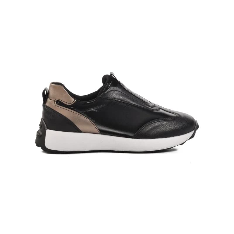 Aspor Siyah Beyaz Kadın Sneaker