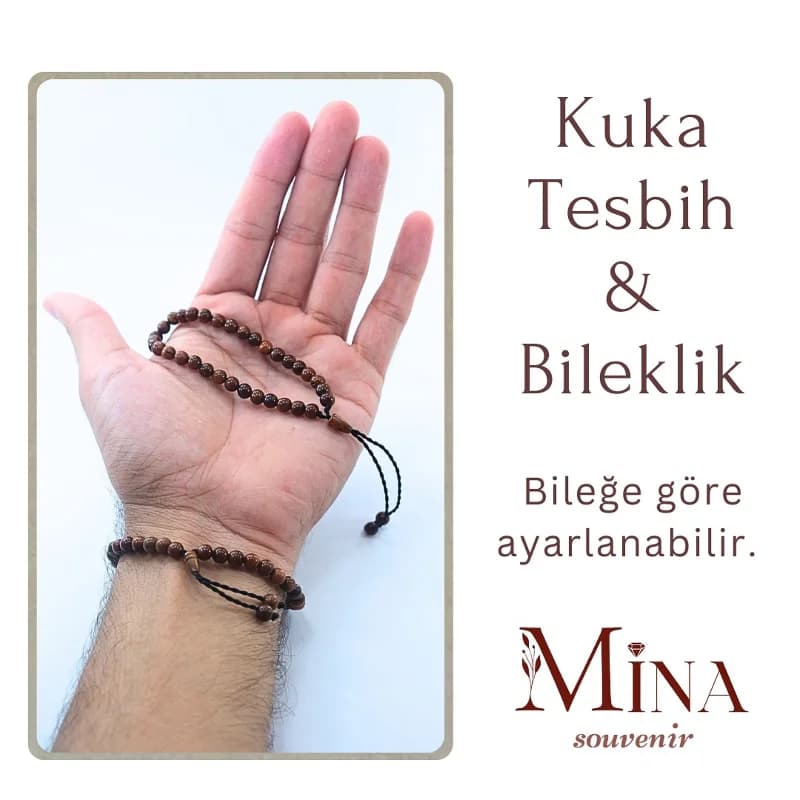 33’lü Kuka Tesbih&Bileklik Unisex