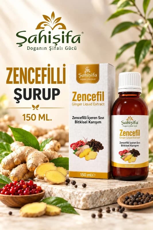 Zencefilli Extrat Şurup