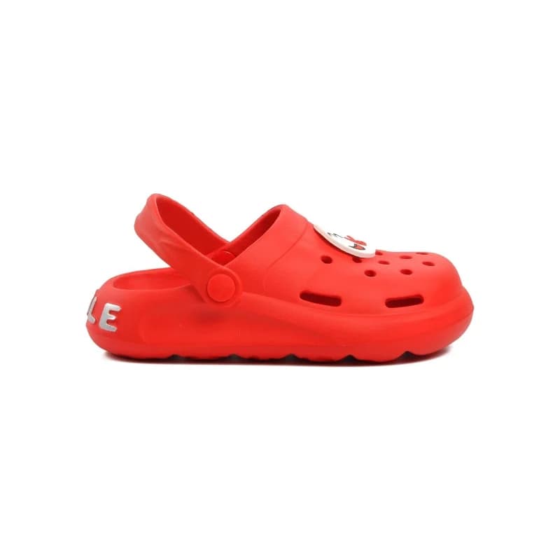 Aspor Kırmızı Sabo Unisex Çocuk Terlik