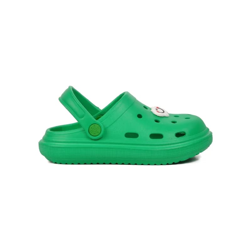Aspor Yeşil Unisex Sabo Çocuk Terlik