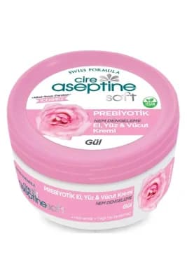 Soft Gül Özlü Nem Dengeleyici ve Besleyici Prebiyotikli Krem 200 ml