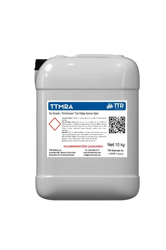 TTRMRA Su Esaslı/Emilsiyon Tipi Kalıp Ayırıcı Ajan-10 kg