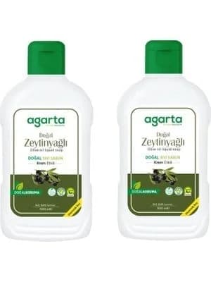 Agarta Doğal Zeytinyağlı Sıvı Sabun 1500 ml